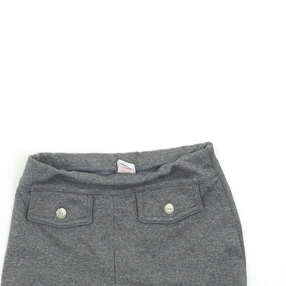 Adams Girls Grey   A-Line Skirt Size 4 Years