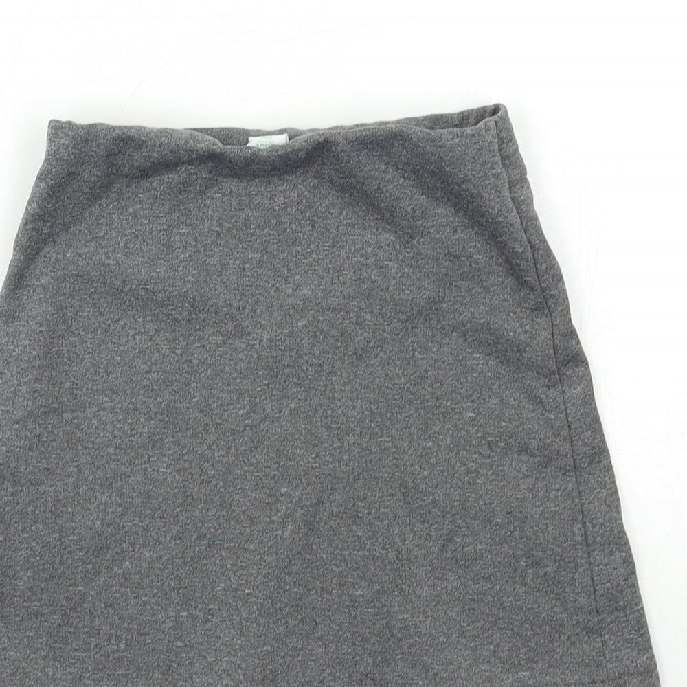 Adams Girls Grey   A-Line Skirt Size 4 Years