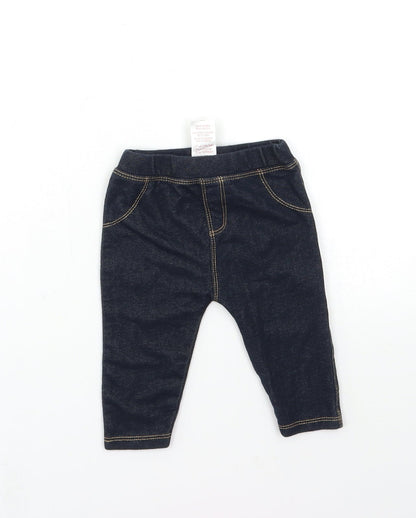 lullaby Baby Beige  Denim Pedal Pusher Jeans Size 0-3 Months