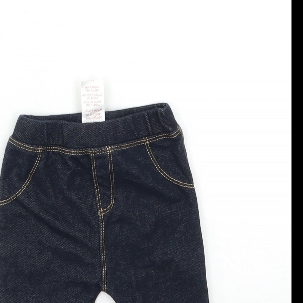 lullaby Baby Beige  Denim Pedal Pusher Jeans Size 0-3 Months