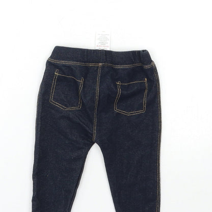 lullaby Baby Beige  Denim Pedal Pusher Jeans Size 0-3 Months