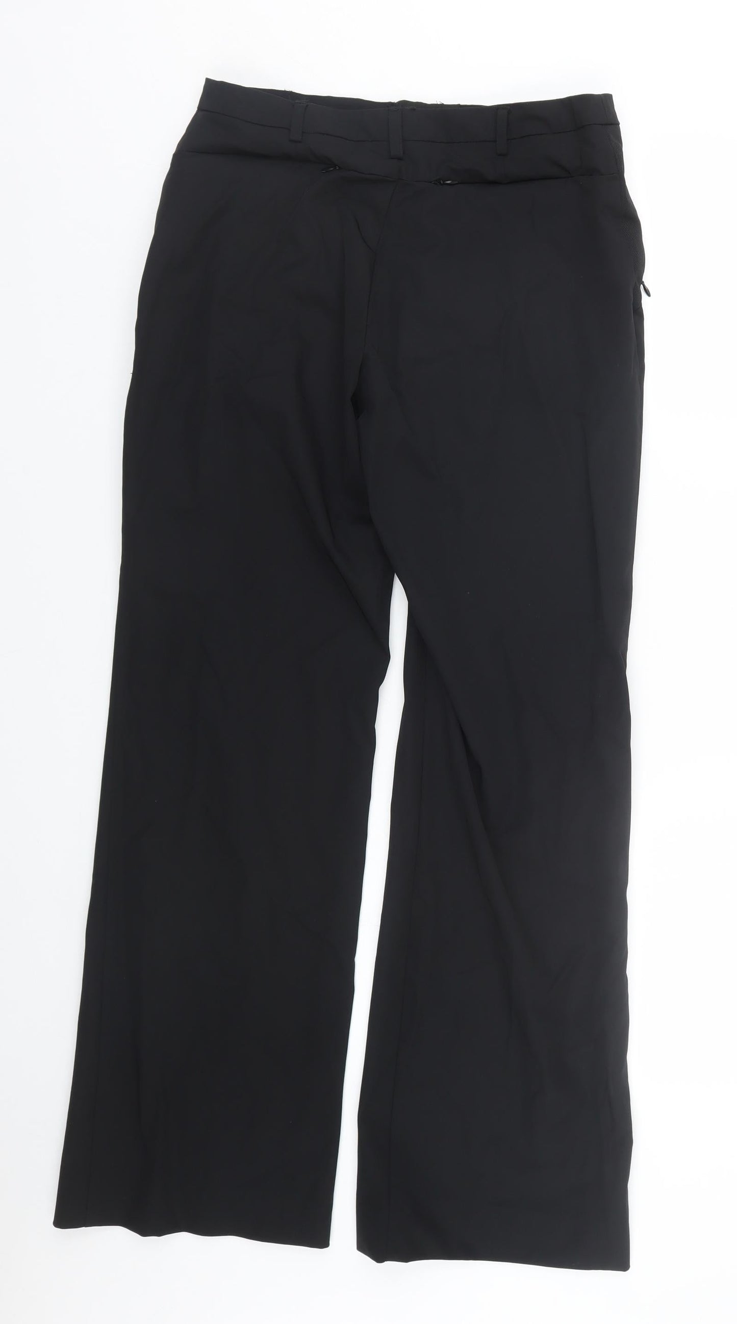 MNG Womens Black   Trousers  Size 14 L29 in