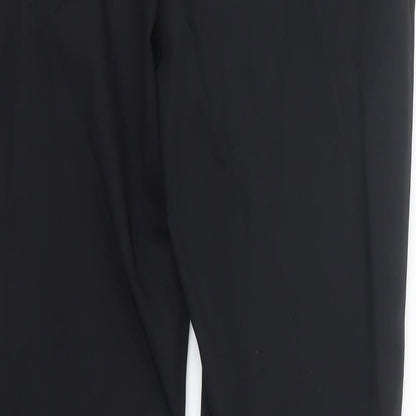 MNG Womens Black   Trousers  Size 14 L29 in