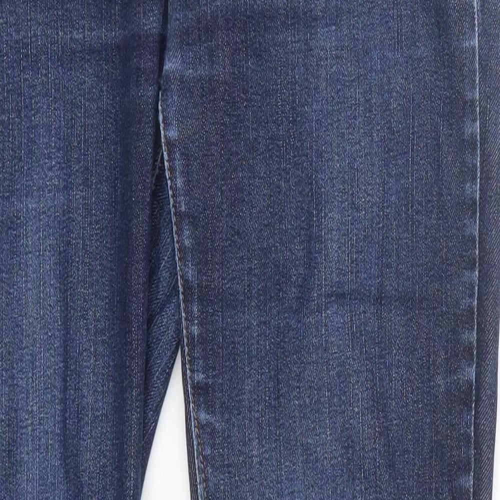 Lux Womens Blue  Denim Skinny Jeans Size 28 L29 in