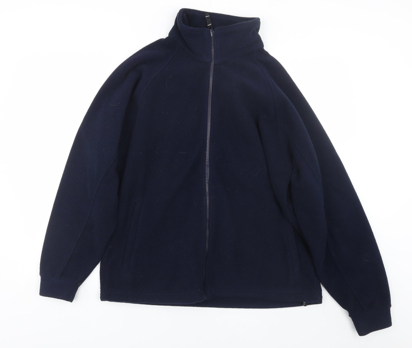 Womens UK Size S Regetta Blue Full Zip Sweatshirt