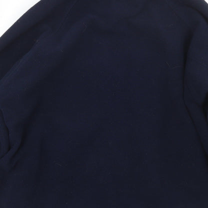 Womens UK Size S Regetta Blue Full Zip Sweatshirt