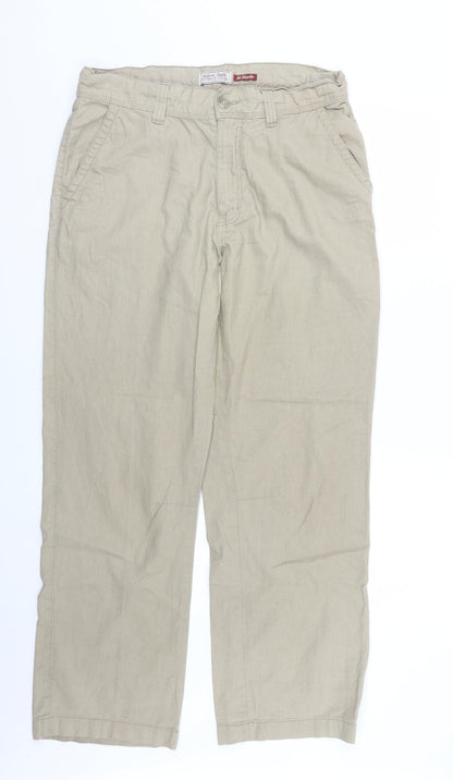 TU Womens Beige   Trousers  Size 36 L29 in