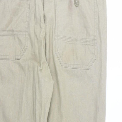 TU Womens Beige   Trousers  Size 36 L29 in