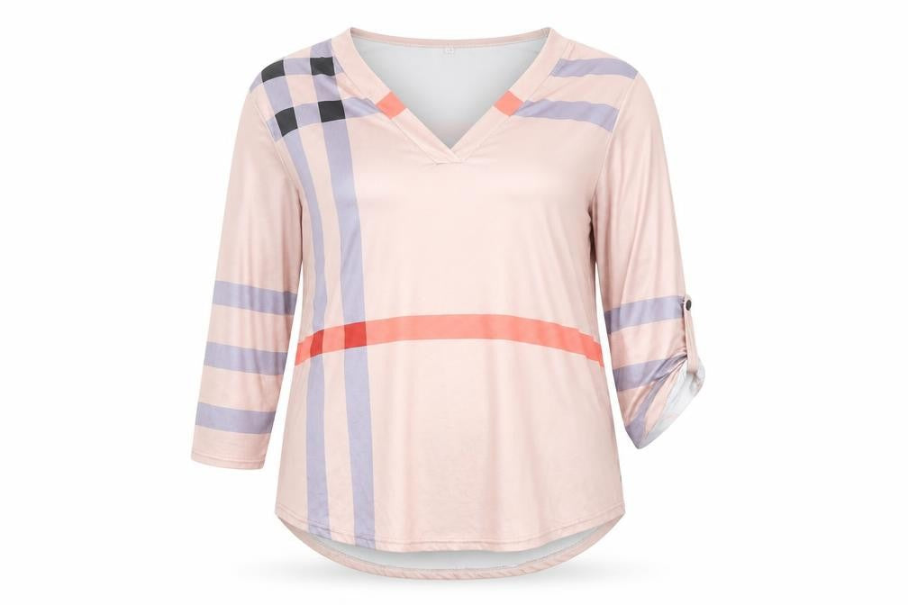 Womens UK Size 2XL Preworn Pink Basic T-Shirt