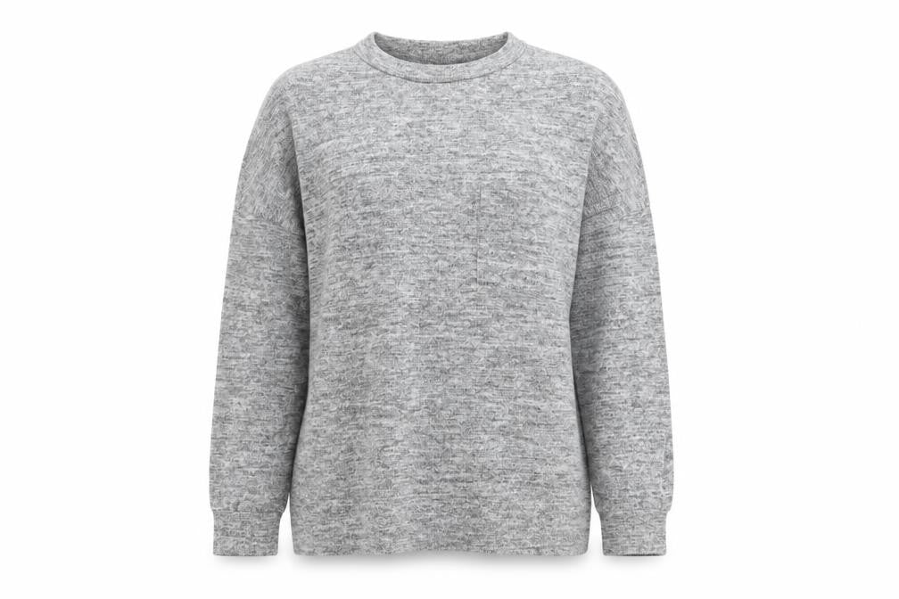 Capsule Womens Grey Knit Pullover Jumper Size 12