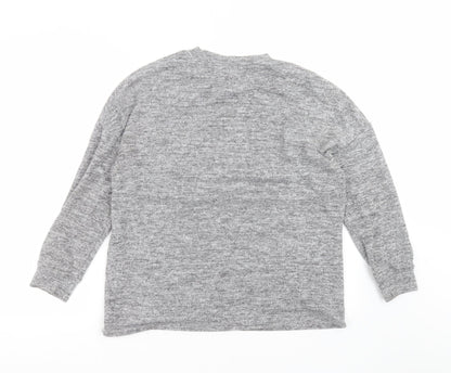 Womens UK Size 12 CAPSULE Grey Pullover Jumper
