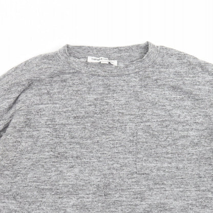Womens UK Size 12 CAPSULE Grey Pullover Jumper