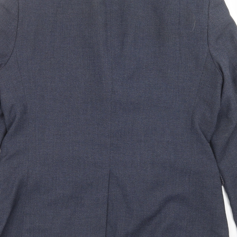 Mens UK Size 38 Harry Brown Regular Blue Suit Jacket