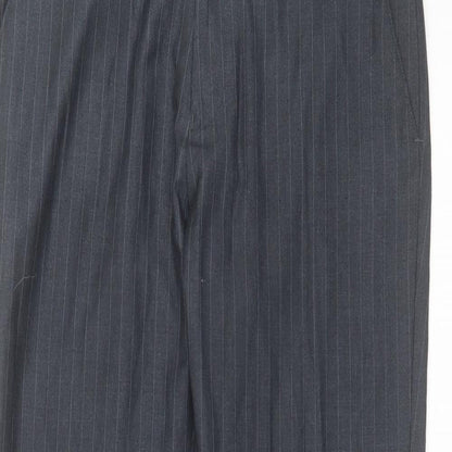George Mens Blue Striped  Trousers  Size 32 in L28 in