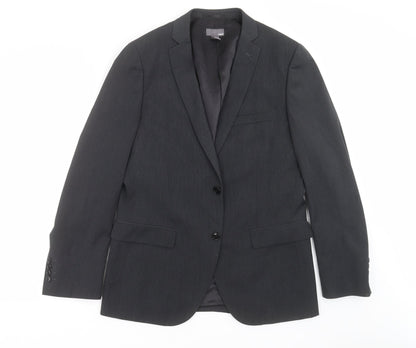 Mens UK Size 42 H&M Regular Grey Suit Jacket