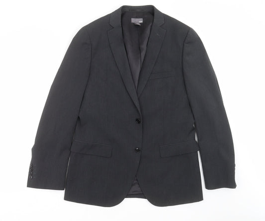 Mens UK Size 42 H&M Regular Grey Suit Jacket
