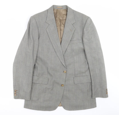 Mens UK Size 42 George Arthur Dunn Regular Grey Suit Jacket