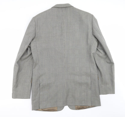 Mens UK Size 42 George Arthur Dunn Regular Grey Suit Jacket
