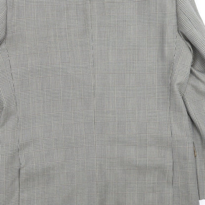 Mens UK Size 42 George Arthur Dunn Regular Grey Suit Jacket