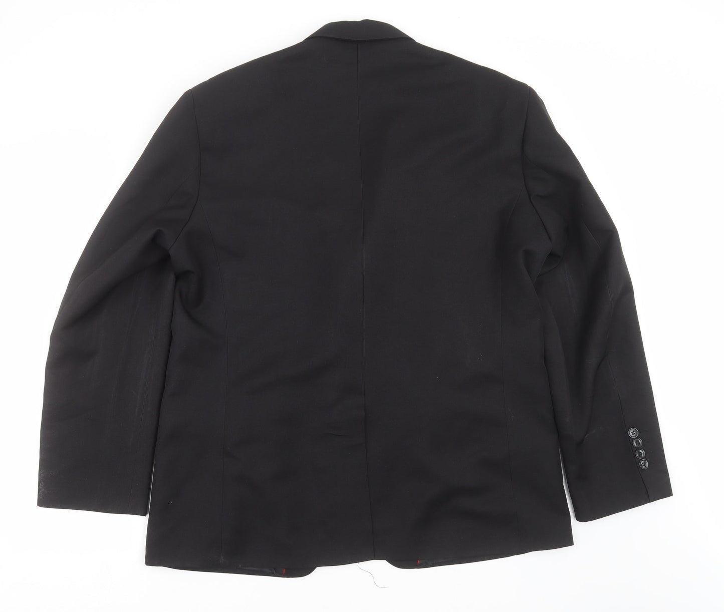 Mens UK Size 42 Preworn Regular Black Suit Jacket
