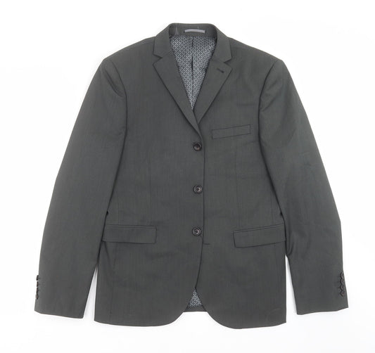 Mens UK Size 40 NEXT Regular Grey Suit Jacket