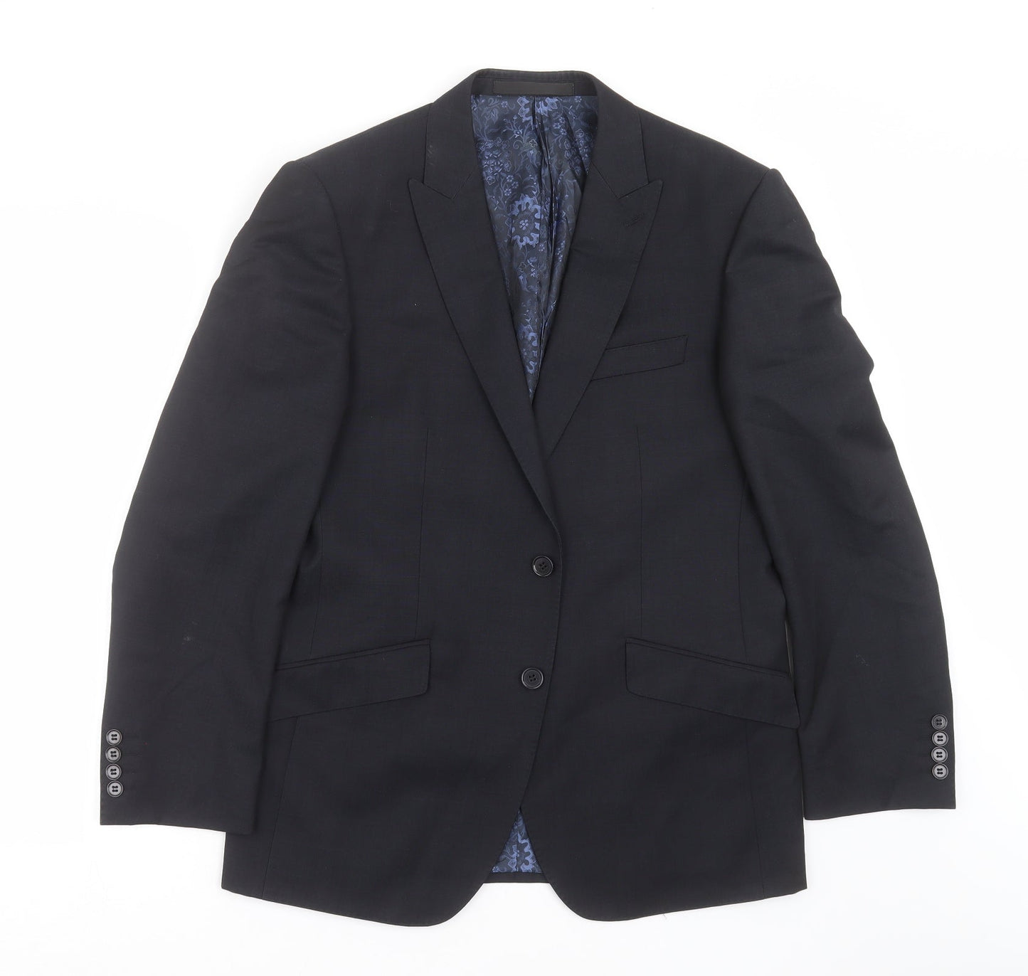 Mens UK Size 40 Marks and Spencer Regular Grey Suit Jacket