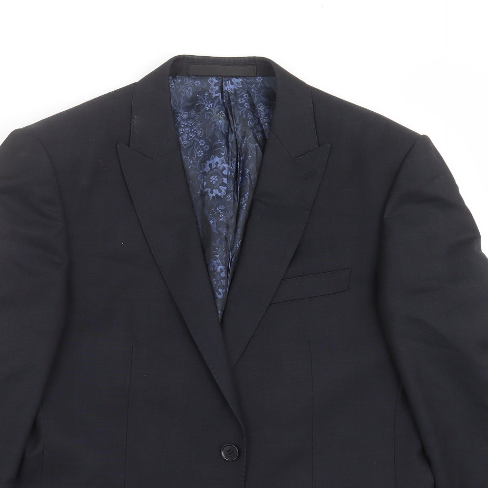 Mens UK Size 40 Marks and Spencer Regular Grey Suit Jacket