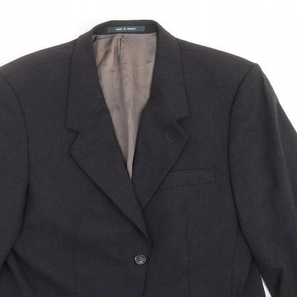Mens UK Size 40 Preworn Regular Grey Suit Jacket