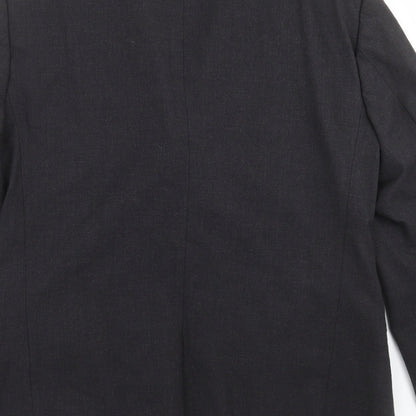 Mens UK Size 40 Preworn Regular Grey Suit Jacket