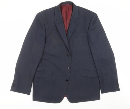 Mens UK Size 42 NEXT Regular Blue Suit Jacket