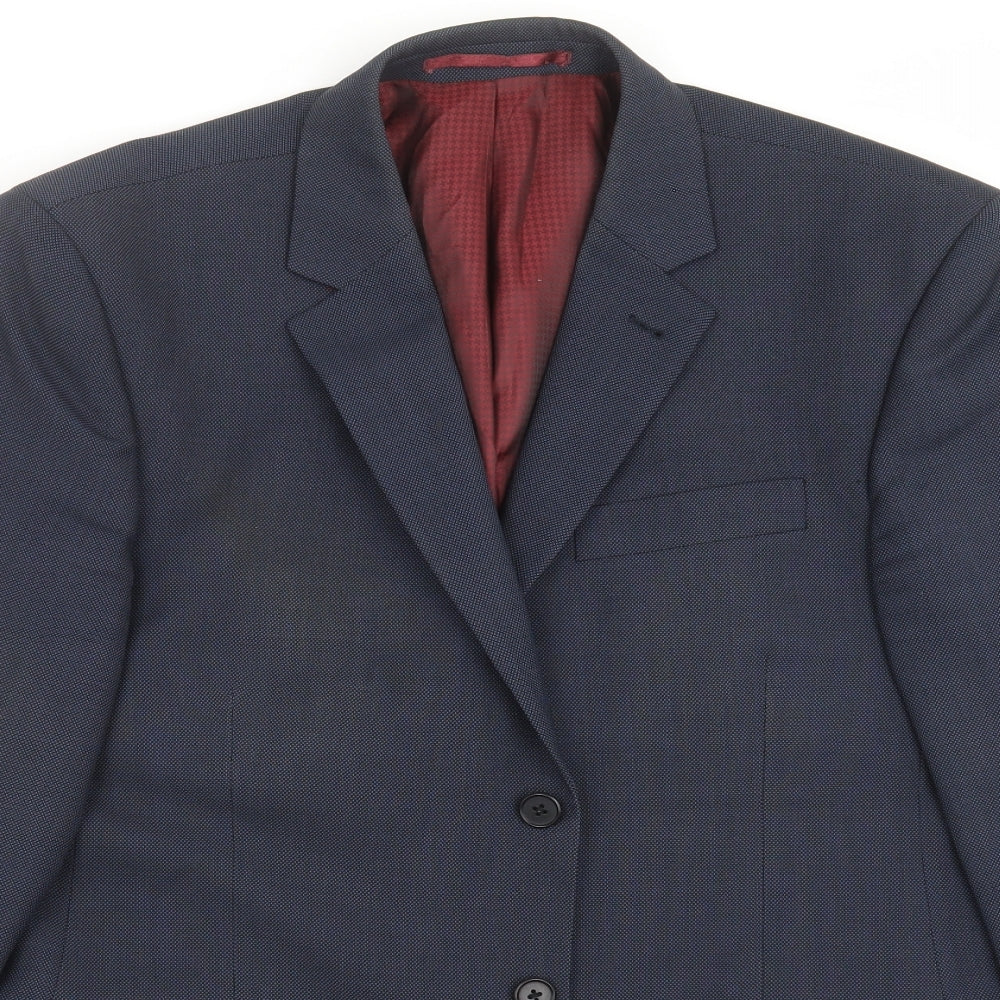 Mens UK Size 42 NEXT Regular Blue Suit Jacket