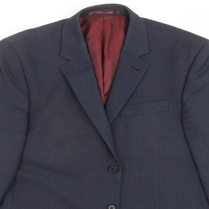 Mens UK Size 42 NEXT Regular Blue Suit Jacket