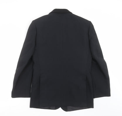 Mens UK Size 40 Dunn & CO Regular Black Suit Jacket
