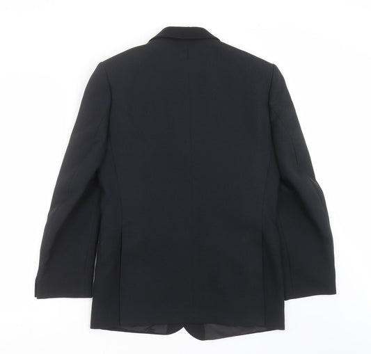 Mens UK Size 40 Dunn & CO Regular Black Suit Jacket