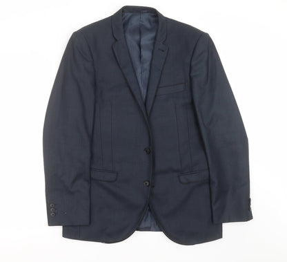 Mens UK Size 40 NEXT Regular Blue Suit Jacket