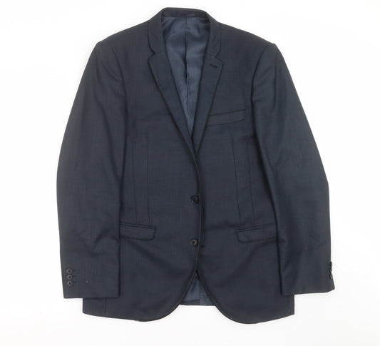 Mens UK Size 40 NEXT Regular Blue Suit Jacket