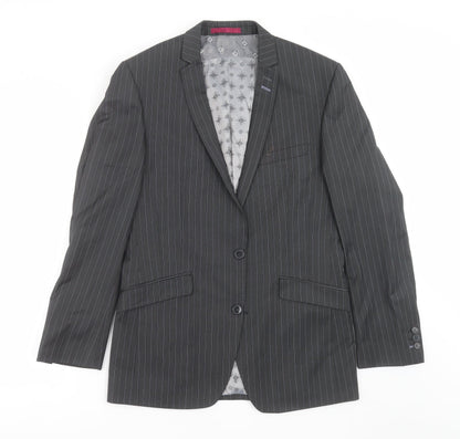 Mens UK Size 38 Red Herring Regular Grey Suit Jacket