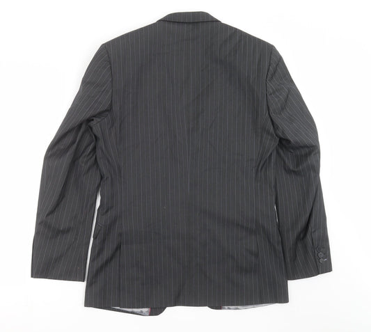 Mens UK Size 38 Red Herring Regular Grey Suit Jacket