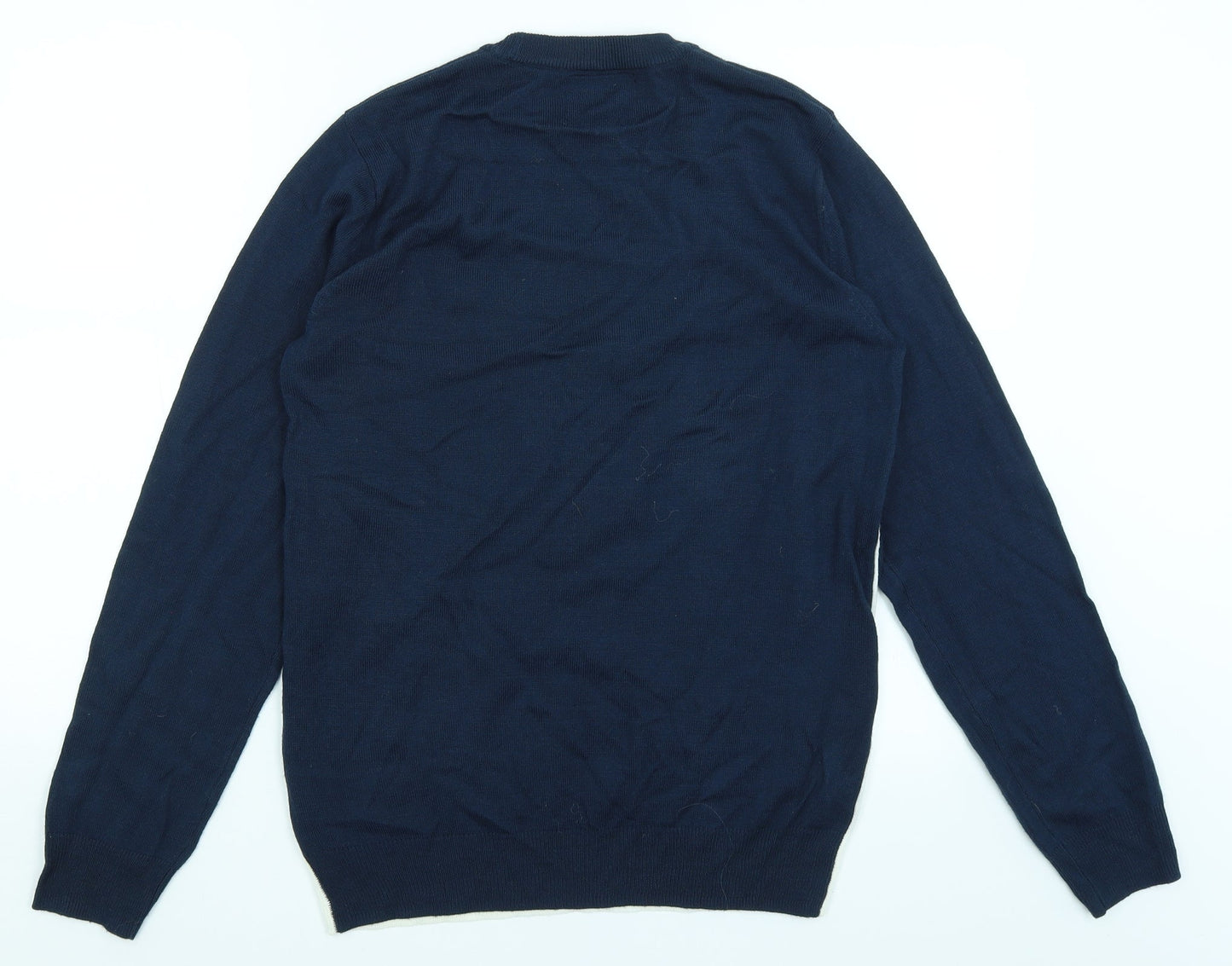 Womens UK Size S Threadbare Blue Pullover Jumper