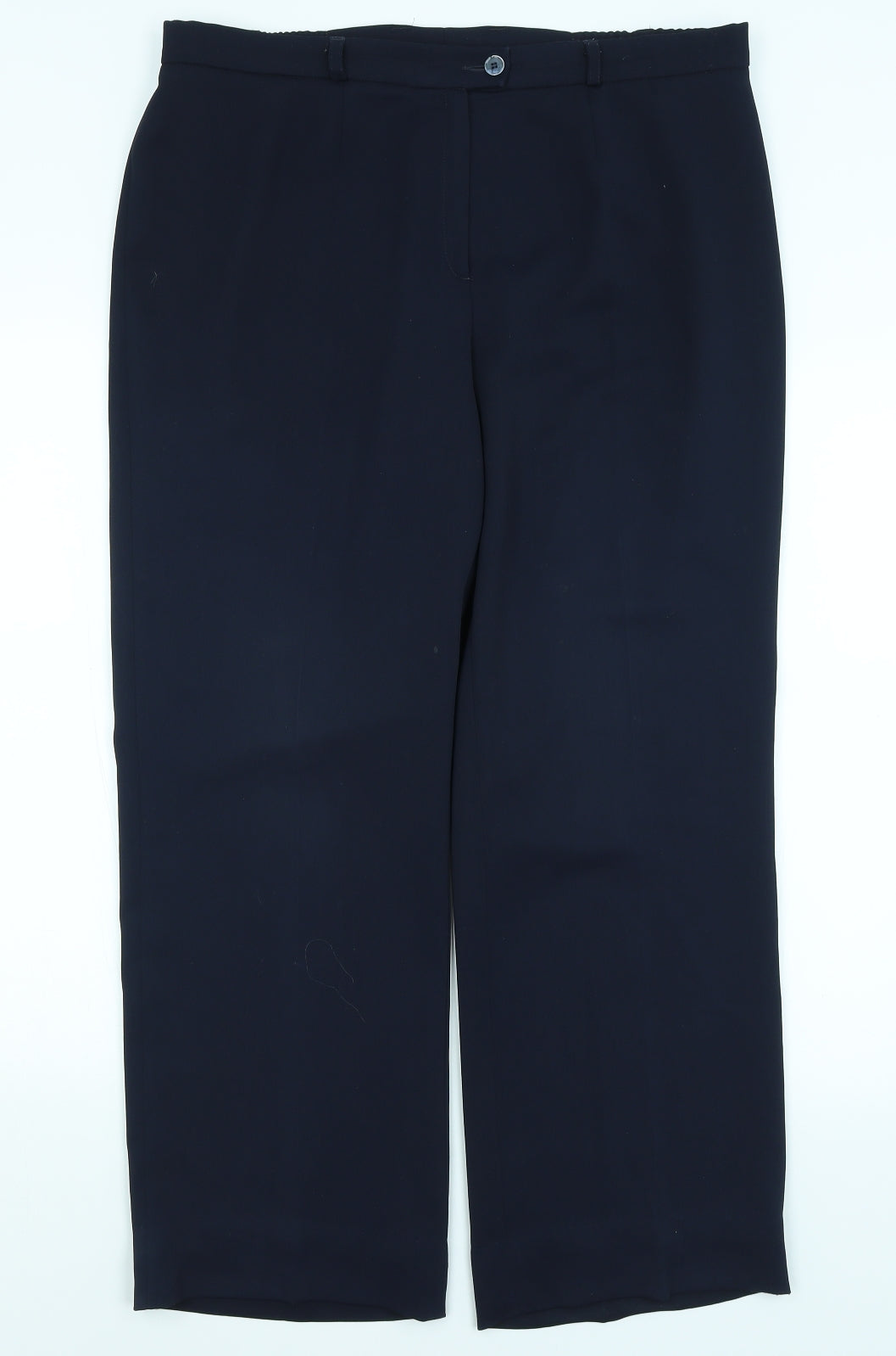 DELMOD Womens Blue   Trousers  Size 18 L27 in