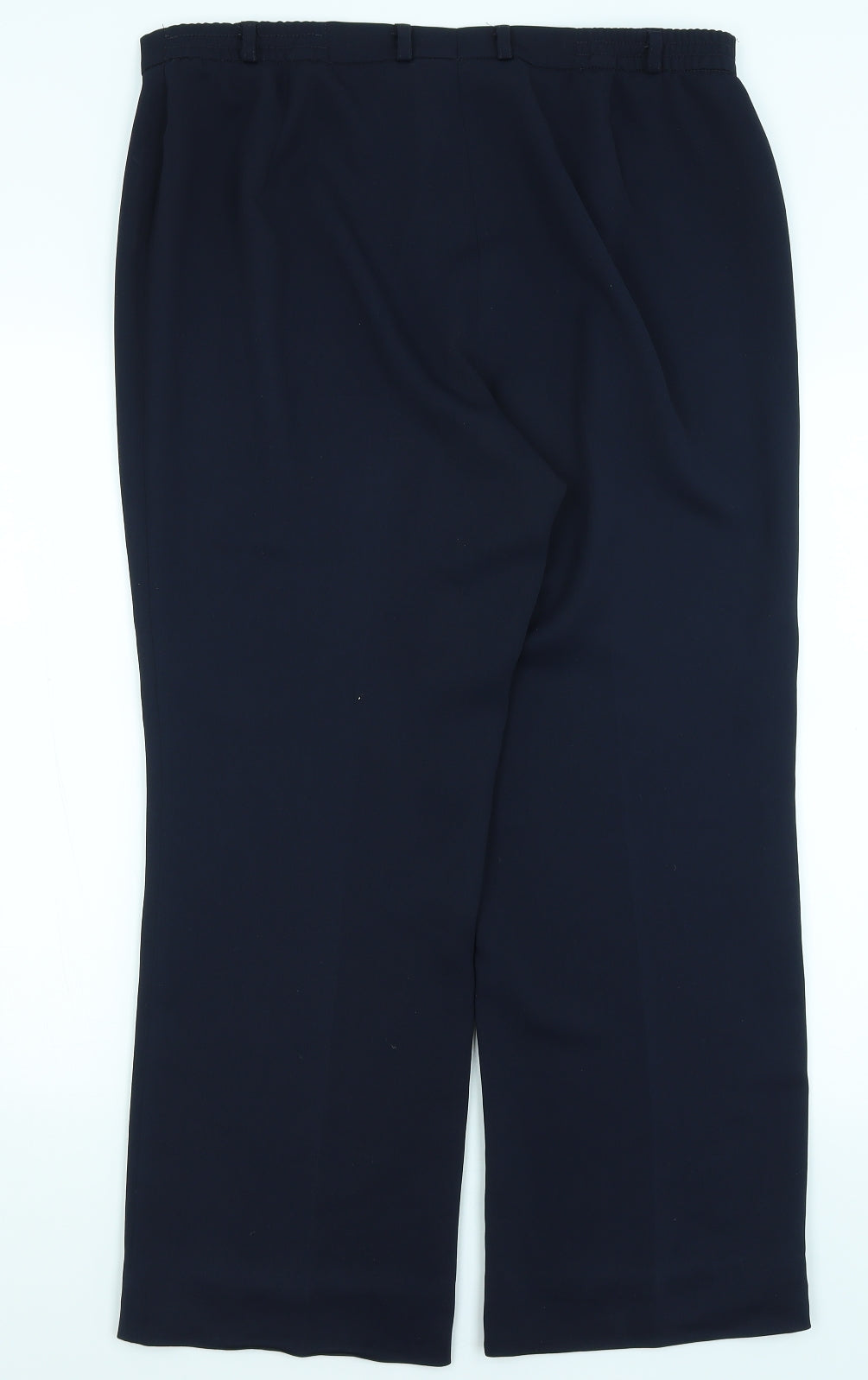 DELMOD Womens Blue   Trousers  Size 18 L27 in