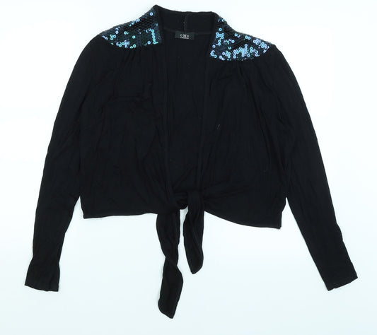 CMD Womens Black   Shrug Jumper Size XL