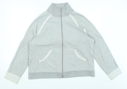 East Coast Womens Grey   Full Zip Jumper Size 16