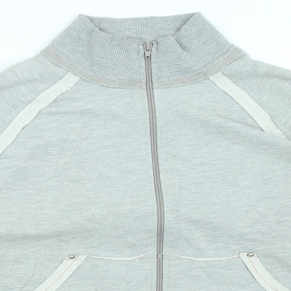 East Coast Womens Grey   Full Zip Jumper Size 16