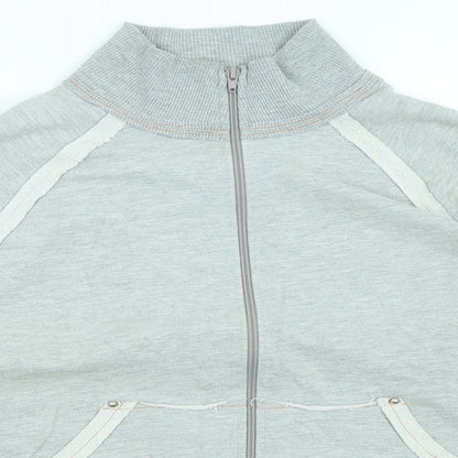 East Coast Womens Grey   Full Zip Jumper Size 16