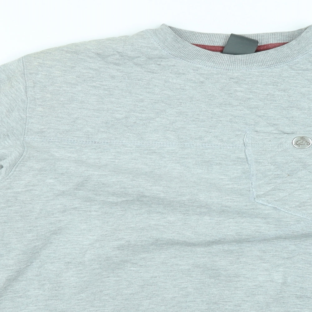 Carter Mens Grey   Pullover Jumper Size L