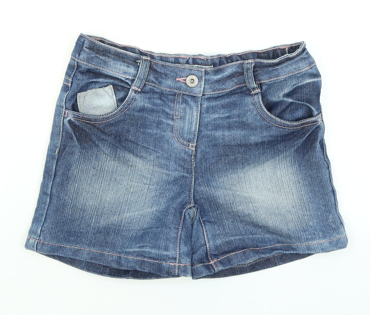 Freespirit Girls Blue   Mom Shorts Size 7 Years