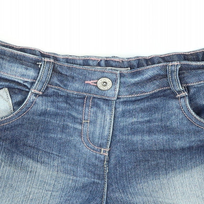 Freespirit Girls Blue   Mom Shorts Size 7 Years