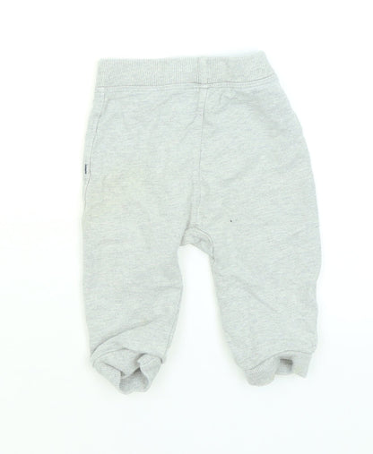 George Baby Grey   Jogger Trousers Size 6-9 Months