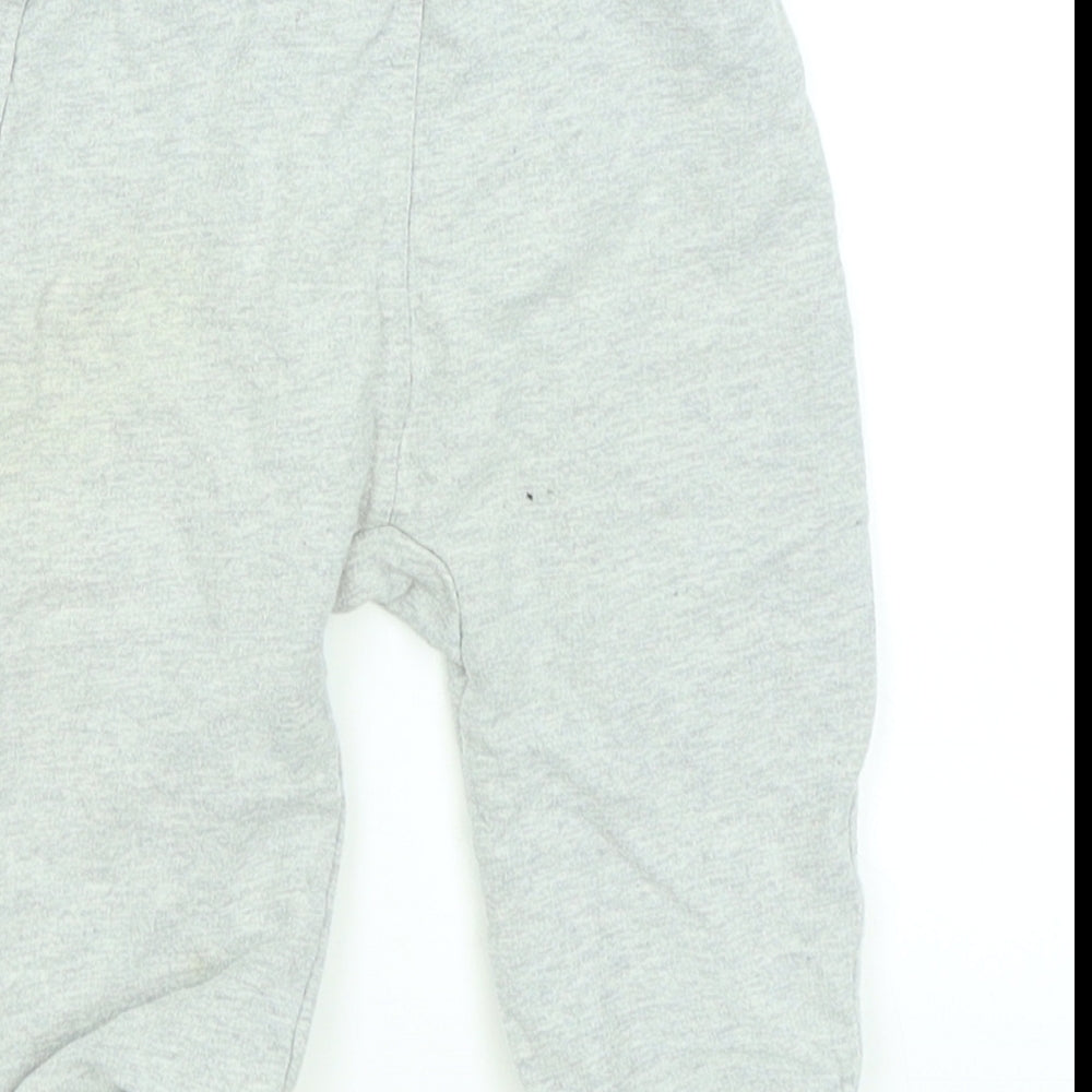George Baby Grey   Jogger Trousers Size 6-9 Months